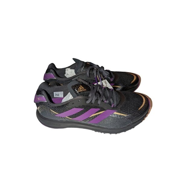Adidas Men\'s Purple & Black 12 SL20.3 BP2 Black Panther 2 Wakanda Forever Shoes main image 9